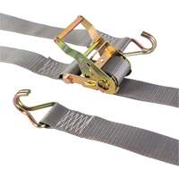 Tendeur d'arrimage utilitaire robuste, Crochet en J, 2" la x 16' lo, Charge d'utilisation 500 lb (227 kg) Nuna Depot Inc.
