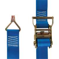 Heavy-Duty Utility Strap, J-Hook, 2" W x 20' L, 500 lbs. (227 kg) WLL Nuna Depot Inc.