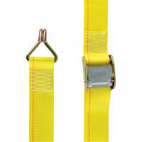 Ratchet Strap, Cam Buckle, 2" W x 12' L, 500 lbs. (227 kg) WLL Nuna Depot Inc.