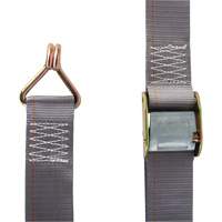 Ratchet Strap, Cam Buckle, 2" W x 16' L, 500 lbs. (227 kg) WLL Nuna Depot Inc.