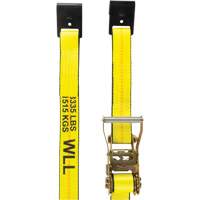 Winch Strap, Flat Hook, 2" W x 30' L, 3335 lbs. (1512 kg) Working Load Limit Nuna Depot Inc.