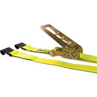 Winch Strap, Flat Hook, 3" W x 30' L, 5400 lbs. (2449 kg) Working Load Limit Nuna Depot Inc.