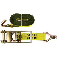 Winch Strap, J-Hook, 3" W x 30' L, 5400 lbs. (2449 kg) Working Load Limit Nuna Depot Inc.
