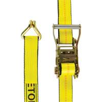 Winch Strap, J-Hook, 2" W x 30' L, 3335 lbs. (1512 kg) Working Load Limit Nuna Depot Inc.
