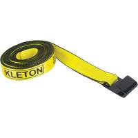 Logistic Strap, Flat Hook, 2" W x 30' L, 3335 lbs. (1512 kg) Working Load Limit Nuna Depot Inc.