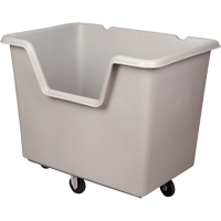 Chariot-caisse Starcart &agrave; c&ocirc;t&eacute; ouvert, Poly&eacute;thyl&egrave;ne, 46" lo x 31" la x 49" h, Volume 24 pi³, Capacit&eacute; 900 lb Nuna Depot Inc.