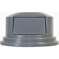 Couvercles ronds Brute, Couvercle bomb&eacute;, Plastique/Poly&eacute;thyl&egrave;ne, Convient aux contenants 26-1/2" dia. Nuna Depot Inc.