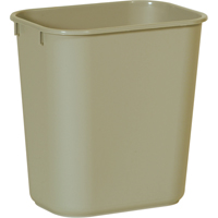Corbeille &agrave; papier en plastique, 14 pintes, Plastique Nuna Depot Inc.