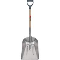 #8 Grain Scoop Shovel, Wood, Aluminum Blade, D-Grip Handle, 29" Length Nuna Depot Inc.