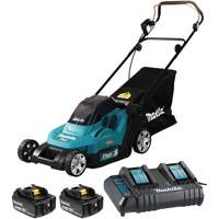 36V 5.0 Ah LXT Lawn Mower Kit, Push Walk-Behind, Battery Powered, 17" Cutting Width Nuna Depot Inc.