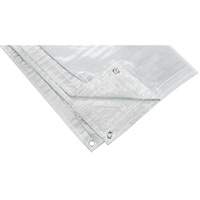 Insulated Tarp, Polyethylene, White, 20' x 12' x 8 mils Nuna Depot Inc.