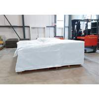 Insulated Tarp, Polyethylene, White, 20' x 12' x 8 mils Nuna Depot Inc.