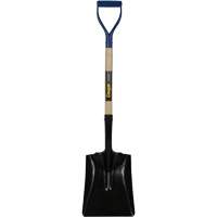 Square Point Shovel, Hardwood, Tempered Steel Blade, D-Grip Handle, 41-1/2" Long Nuna Depot Inc.