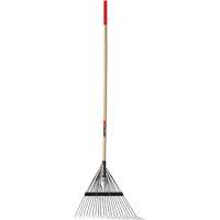 Lawn Rake, 24 Tines, Hardwood Handle, Steel Blade Nuna Depot Inc.