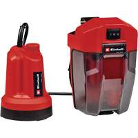 Pompe submersible pour eau propre sans fil (outil seulement), 18 V, 1188 gal./h Nuna Depot Inc.