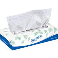 Surpass&reg; Facial Tissue, 2 Ply, 8.3" L x 7.8" W, 100 Sheets/Box Nuna Depot Inc.