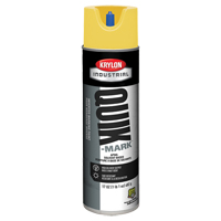 Industrial Quik-Mark Solvent-Based Inverted Marking Paint, 17 oz., Aerosol Can Nuna Depot Inc.