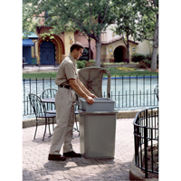 Untouchable&reg; Containers, Polyethylene, 35 US gal. Nuna Depot Inc.