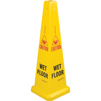C&ocirc;nes de d&eacute;viation  Wet Floor , Anglais avec pictogramme Nuna Depot Inc.