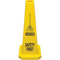 C&ocirc;nes de d&eacute;viation  Safety First , Anglais avec pictogramme Nuna Depot Inc.
