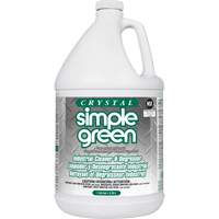 Nettoyant et d&eacute;graissant industriel Crystal Simple Green , 1 gal., Cruche Nuna Depot Inc.