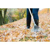 Pro Fan Rake, 24" Blade, 22 Tines, Hardwood Handle, Steel Blade Nuna Depot Inc.