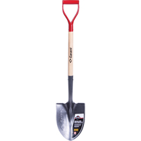 Pelle ronde Pro, Lame Acier durci, Bois, Manche Prise en D Nuna Depot Inc.