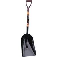 Grain & Coal Scoop Shovel, Wood, Tempered Steel Blade, D-Grip Handle, 27-3/4" Length Nuna Depot Inc.