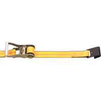 Tendeurs d'arrimage &agrave; cliquet, Crochet plat, 2" , 30' , Charge d'utilisation max. 3335 lb (1513 kg) Nuna Depot Inc.