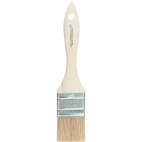 Chip Paint Brush, White China, Wood Handle, 1-1/2" Width Nuna Depot Inc.