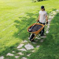Pro Heavy-Duty Wheelbarrow, 6 cu. ft., Steel Tray Nuna Depot Inc.