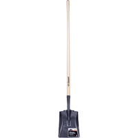 Pro Square Point Shovel, Wood, Tempered Steel Blade, Straight Handle, 48" Long Nuna Depot Inc.