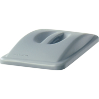 Dessus &agrave; poign&eacute;e Slim Jim, Couvercle plat, Plastique, Convient aux contenants 20-3/8" x 11-5/16" Nuna Depot Inc.