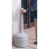 Cendriers Smoker's Cease-Fire, Sur pied, Plastique, Capacit&eacute; 4 gal. US, Hauteur 38-1/2" Nuna Depot Inc.