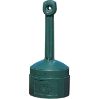 Cendriers Smoker's Cease-Fire, Sur pied, Plastique, Capacit&eacute; 4 gal. US, Hauteur 38-1/2" Nuna Depot Inc.