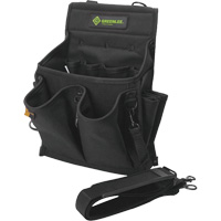 Tool Bag, Nylon, 20 Pockets, Black Nuna Depot Inc.
