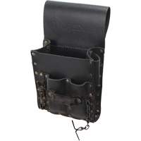 Tool Belt Pouch, Multiple Tool Holder, Leather, 5 Pockets Nuna Depot Inc.
