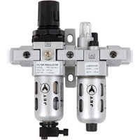 AFRLCM14 2-Piece Miniature Air Filter, Regulator & Lubricator, 1/4" NPT Nuna Depot Inc.