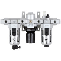 AFRLMI38 3-Piece Intermediate Air Filter, Regulator & Lubricator, 3/8" NPT Nuna Depot Inc.