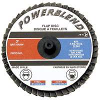 POWERBLEND Roll-on Flap Disc, 2" x Type R, Z120 Grit, Zirconia Alumina Nuna Depot Inc.