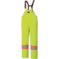5895 High Visibility Flame Resistant Waterproof Bib Pants, 2X-Large, High Visibility Lime-Yellow Nuna Depot Inc.