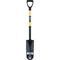 Drain Spade Shovels, Tempered Steel, 16" x 6" Blade, 28-1/2" L, D-Grip Handle Nuna Depot Inc.