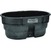 Stock Tank, 39" D x 58" W x 25" H, 1200 lbs. Capacity, Black Nuna Depot Inc.