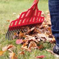 Multi-Purpose Lawn Rake, 20" Blade, 20 Tines, Hardwood Handle, Steel Blade Nuna Depot Inc.