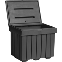 Economy Salt Sand Storage Container, 32" x 23" x 27-1/2", 10 cu. Ft., Grey Nuna Depot Inc.