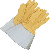 Gander Brand Reverse Grain TIG Welder Gloves, Grain Deerskin, Size 10 Nuna Depot Inc.