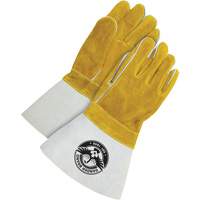 Welder Gloves with 5" Cuff, Split Cowhide, Size One Size Nuna Depot Inc.