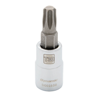 Bit Socket, Torx&reg;, T27 x 1-1/2" L, 1/4" Drive Nuna Depot Inc.