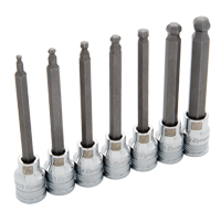 Long SAE Ball-Nose Socket Set, 7 Pcs Nuna Depot Inc.