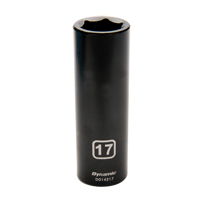 Metric Socket, Impact, 8 mm, 1/2" Drive, 6 Points, Deep Nuna Depot Inc.